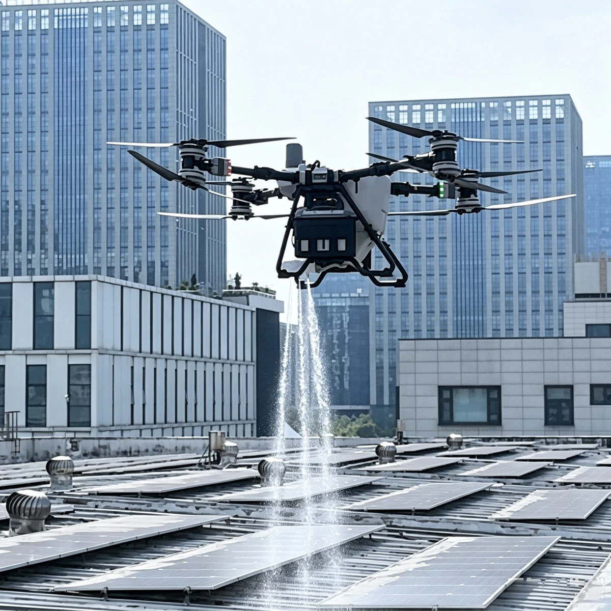 FC100 Drone Solar Panel Cleaning System | TP-FC100